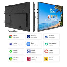 Lade das Bild in den Galerie-Viewer, Monitor,75 Inch LCD Touch Screen All in One PC Whiteboard Interactive Flat Panel for Education Meeting Conference