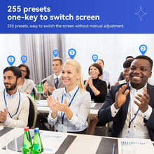 Load image into Gallery viewer, 4K Camera Conference Camera PTZ Video 12x Zoom HDMI USB3.0 IP Live Streaming Camera For Youtube Obs Business Events Teacking