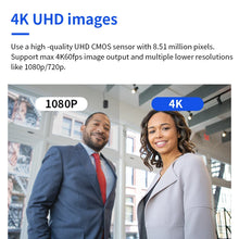 Load image into Gallery viewer, 4K Camera Conference Camera PTZ Video 12x Zoom HDMI USB3.0 IP Live Streaming Camera For Youtube Obs Business Events Teacking