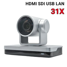 Lade das Bild in den Galerie-Viewer, 4K PTZ-Kamera USB HDMI SDI LAN, unterstützt NDI POE Dante