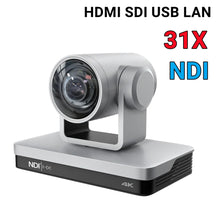 Lade das Bild in den Galerie-Viewer, 4K PTZ-Kamera USB HDMI SDI LAN, unterstützt NDI POE Dante