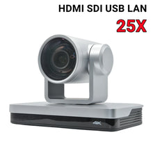 Lade das Bild in den Galerie-Viewer, 4K PTZ-Kamera USB HDMI SDI LAN, unterstützt NDI POE Dante