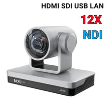 Lade das Bild in den Galerie-Viewer, 4K PTZ-Kamera USB HDMI SDI LAN, unterstützt NDI POE Dante