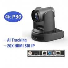 Lade das Bild in den Galerie-Viewer, SMTAV AI Tracking 4K NDI 10X/20X Konferenzkamera SDI USB PTZ-Kamera HDMI IP Live-Streaming-Unterstützung POE für Kirchentreffen