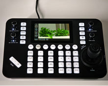 Lade das Bild in den Galerie-Viewer, PTZ-Controller, IP-basierter PTZ-Kamera-Joystick-Controller, unterstützt VISCA-, ONVIF- und PELCO-Protokolle