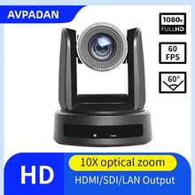 Load image into Gallery viewer, AVPADAN Video Camera  HD SDI HDMI IP 10XFor conference Educate Live Business Meeting Equipment Remote Teideoaching Telemedicine