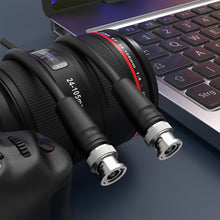 Lade das Bild in den Galerie-Viewer, 12G-SDI-Kabel BNC auf BNC-Stecker 75-5 Koaxial-Monitorkamera-Videokabel 3G 1080P 12G 4K 60Hz