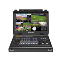 Load image into Gallery viewer, Video Switcher, 13.3 inch Portable 6 Channel Multi-format Streaming Video Switcher