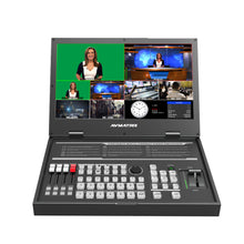 Load image into Gallery viewer, Video Switcher, 15.6 inch Portable 6 Channel Multi-format Streaming Video Switcher