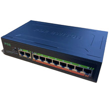 Load image into Gallery viewer, PoE Switch,10-Port 10/100/1000Mbps Unmanaged PoE Switch (8-Port PoE)