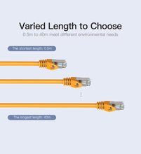 Lade das Bild in den Galerie-Viewer, Ethernet-Kabel RJ45 Cat 6A LAN-Kabel UTP RJ 45 Netzwerkkabel für Cat6 Cat6a kompatibles Patchkabel