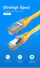 Lade das Bild in den Galerie-Viewer, Ethernet-Kabel RJ45 Cat 6A LAN-Kabel UTP RJ 45 Netzwerkkabel für Cat6 Cat6a kompatibles Patchkabel