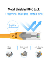 Lade das Bild in den Galerie-Viewer, Ethernet-Kabel RJ45 Cat 6A LAN-Kabel UTP RJ 45 Netzwerkkabel für Cat6 Cat6a kompatibles Patchkabel