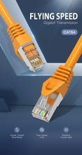 Lade das Bild in den Galerie-Viewer, Ethernet-Kabel RJ45 Cat 6A LAN-Kabel UTP RJ 45 Netzwerkkabel für Cat6 Cat6a kompatibles Patchkabel