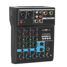 Load image into Gallery viewer, Professional Mixer 4 Channels Bluetooth Sound Mixing Console