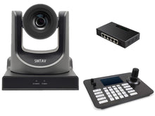 Load image into Gallery viewer, Live Solution Kit, One 30X Optical Zoom NDI Camera and One Joystick controller and One PoE Switch