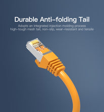 Lade das Bild in den Galerie-Viewer, Ethernet-Kabel RJ45 Cat 6A LAN-Kabel UTP RJ 45 Netzwerkkabel für Cat6 Cat6a kompatibles Patchkabel