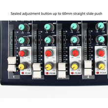 Load image into Gallery viewer, Professional Mixer,7-Channel Mixer Reverb Effect USB Interface Professional Mixer