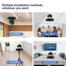 Lade das Bild in den Galerie-Viewer, AI Auto Tracking PTZ-Kamera, 4KP60 UHD-Kamera, 20-facher optischer Zoom, unterstützt NDI|HX2, unterstützt PoE