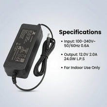 Load image into Gallery viewer, SMTAV PTZ Camera Power Adaptor Power supplies
