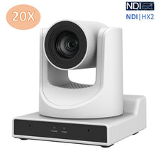 Lade das Bild in den Galerie-Viewer, SMTAV White 20X HD Professional PTZ Camera DX20-WH,HDMI, 3G‑SDI, USB3.0, and LAN can simultaneously output video,Support AI Tracking and Local Storage
