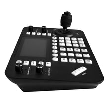 Load image into Gallery viewer, PTZ Controller, Touch Panel IP PTZ Camera Joystick Controller, support VISCA, ONVIF, PELCO protocols
