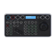 Load image into Gallery viewer, PTZ Controller, IP Based PTZ Camera Joystick Controller, support VISCA, ONVIF, PELCO protocols
