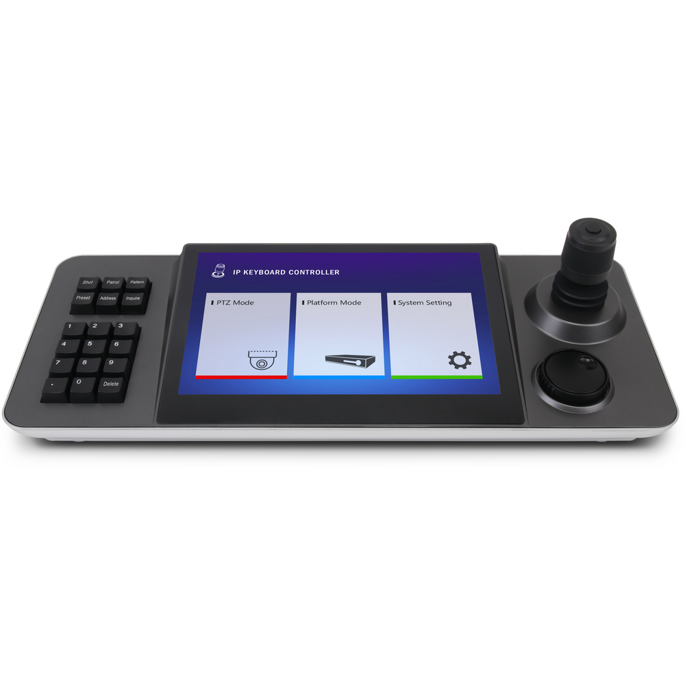 PTZ Controller, PTZ Camera Controller with Touch Screen and Joystick