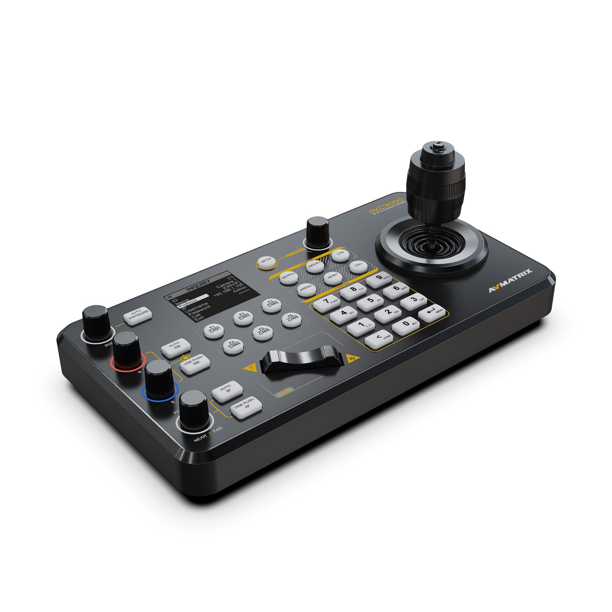 PTZ Controller, IP Based PTZ Camera Joystick Controlle