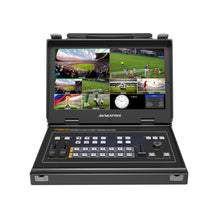 Load image into Gallery viewer, Video Switcher, 13.3 inch Portable 6 Channel Multi-format Streaming Video Switcher

