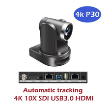 Load image into Gallery viewer, SMTAV 1080P 4K SDI PTZ Camera 10X 12X 20X Zoom HDMI IP Live Streaming Camera Support POE Conference Camera for Church Meeting
