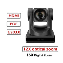 Load image into Gallery viewer, SMTAV 12X/20X Optical Zoom PTZ POE Camera 1080P with USB 3.0 Outputs  Live Streaming Camera  for Broadcast Conference Events
