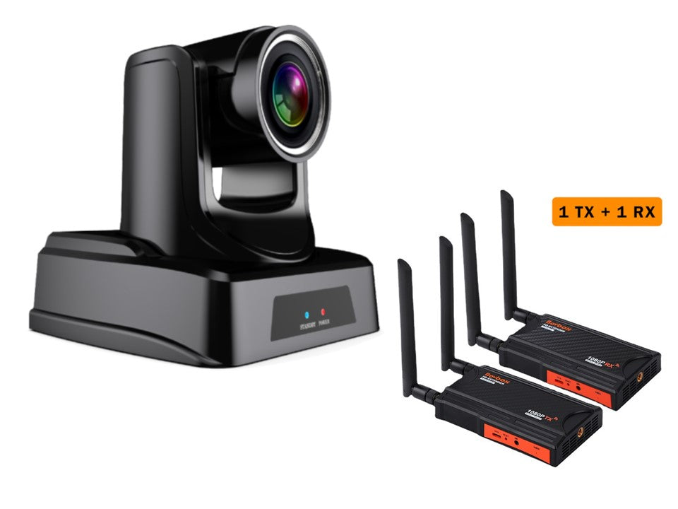 Wireless HDMI Solution Kit, 20X Optical Zoom SDI Camera and