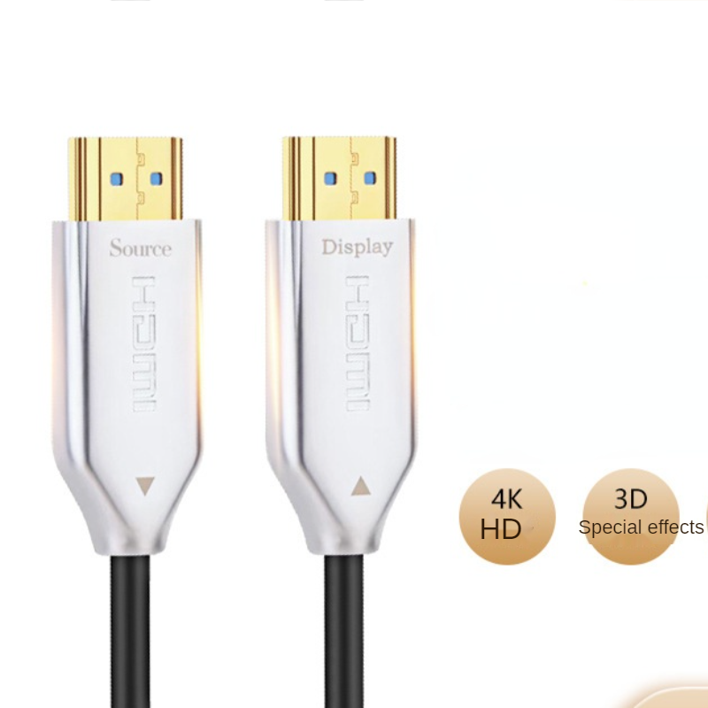 HDMI Optical Cable, Compatible with HDMI 2.0, Support 4K 60Hz HDR, 18GBPS for Camera HDTV Projector PS4