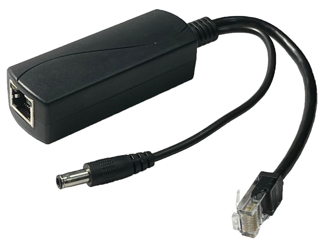 Gigabit PoE Splitter DC12V 2A IEEE 802.3af 10/100/1000Mbps Power over Ethernet for Video conference Camera