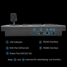 Load image into Gallery viewer, PTZ Controller, ONVIF IP PTZ Camera Controller with LCD Display
