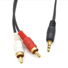 Load image into Gallery viewer, Audio Cable, 3.5mm to 2 RCA cable
