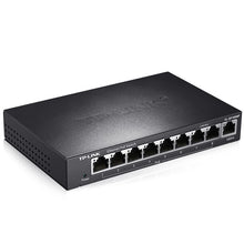 Load image into Gallery viewer, PoE Switch,9 Port 10/100Mbps Fast PoE switch Power Over Ethernet IEEE802.3af Wireless AP For IP Camera (TL-SF1009P)
