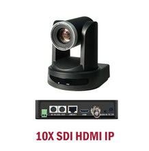 Load image into Gallery viewer, Super preferential PTZ camera, 10X 12X 20X zoom, HDMI SDI USB and IP streaming output, for churches, schools, video conferences and live streaming.
