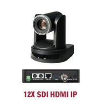 Load image into Gallery viewer, Super preferential PTZ camera, 10X 12X 20X zoom, HDMI SDI USB and IP streaming output, for churches, schools, video conferences and live streaming.
